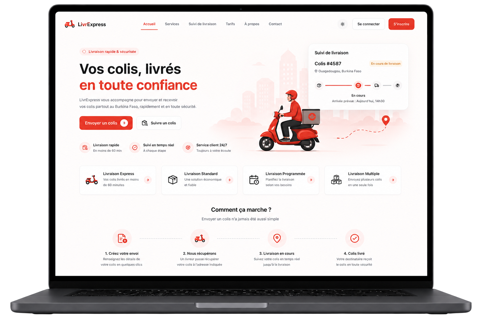 Aperçu plateforme SankDigit